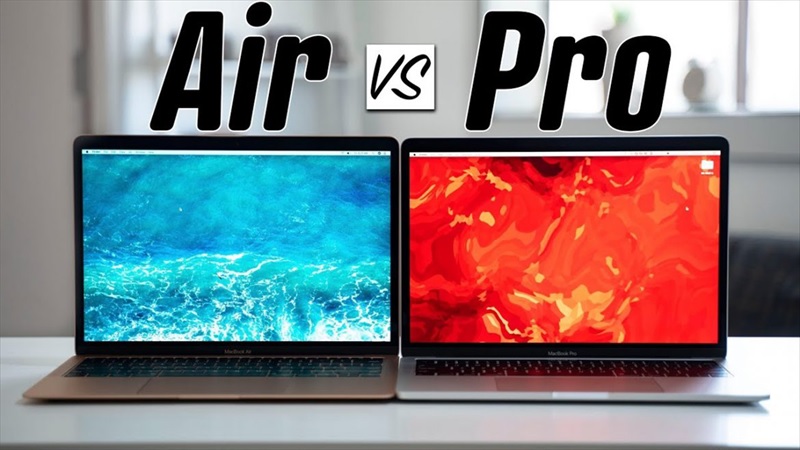 So sánh Macbook Air M1 và Macbook Pro M1 qua chip và hiệu năng