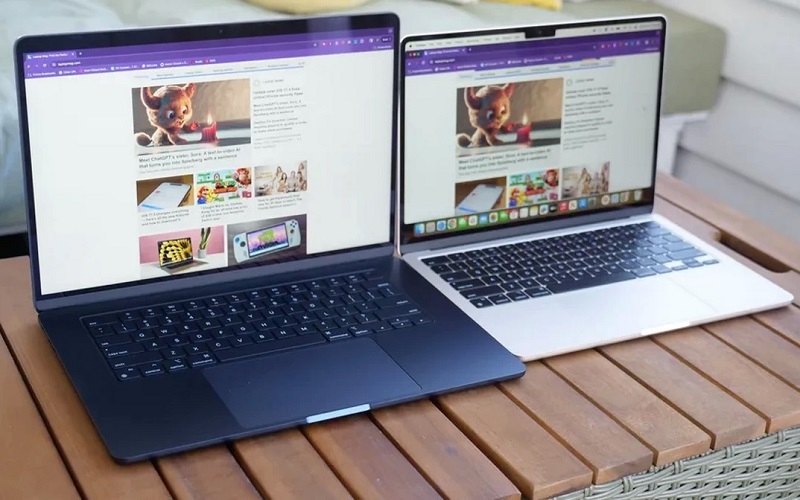 MacBook Air M3 và iPad Pro M4