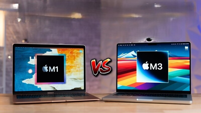 So sánh MacBook Air M3 và MacBook Air M1 qua hiệu năng