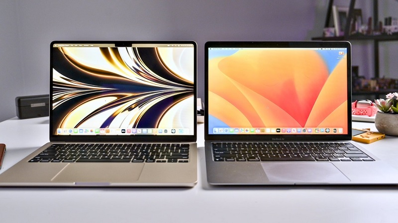 MacBook Air M3 và MacBook Air M1