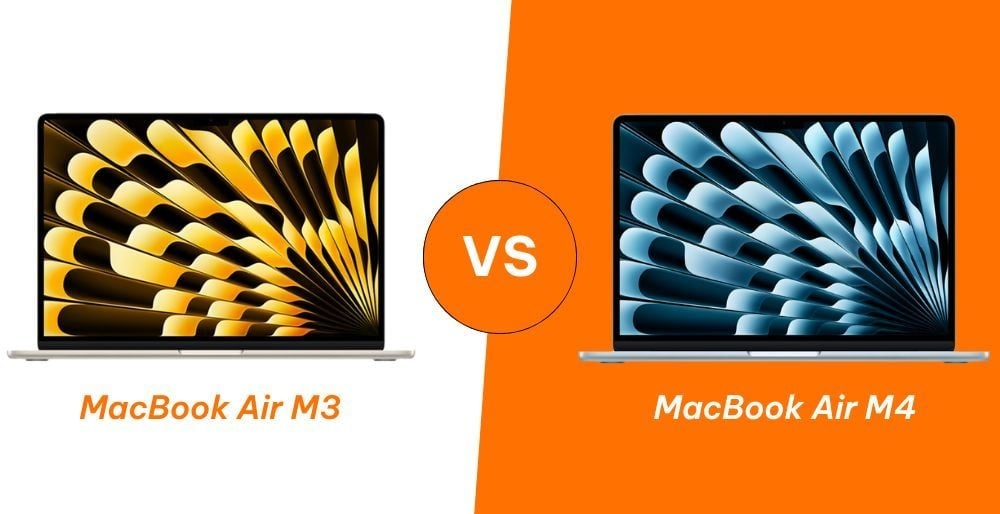 So sánh MacBook Air M4 và MacBook Air M3 qua màn hình