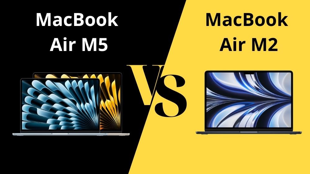 So sánh MacBook Air M5 vs MacBook Air M2 qua màn hình