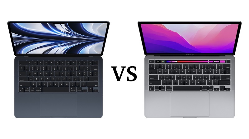 MacBook Pro M2 và MacBook Air M2