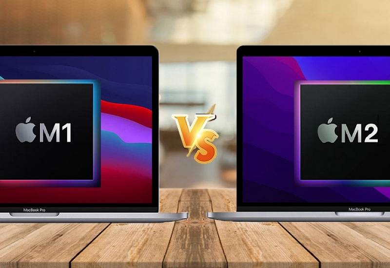 So sánh MacBook Pro M2 và MacBook Pro M1 qua CPU