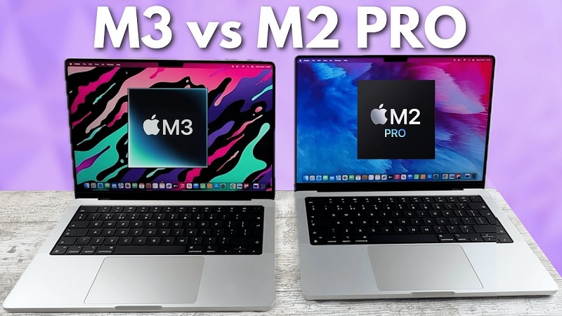 Nên mua MacBook Pro M2 hay MacBook Pro M3?