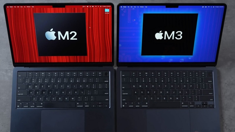 So sánh MacBook Pro M2 và MacBook Pro M3 qua chip