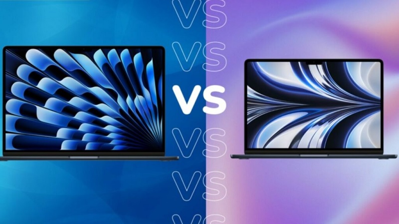 So sánh MacBook Pro M3 và MacBook Pro M1 qua màn hình
