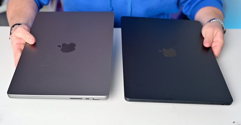 So sánh MacBook Pro M4 và MacBook Pro M3 qua thiết kế