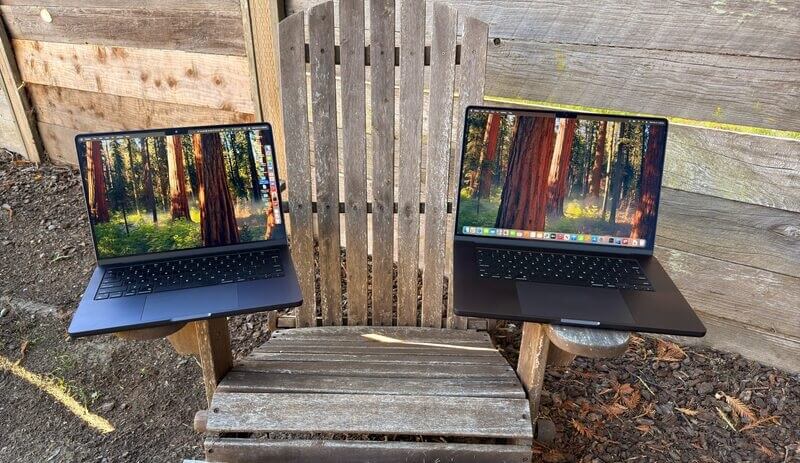 So sánh MacBook Pro M4 và MacBook Pro M3 qua màn hình