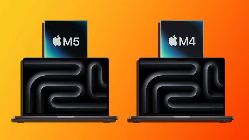 So sánh MacBook Pro M4 và MacBook Pro M5 qua GPU, bộ nhớ