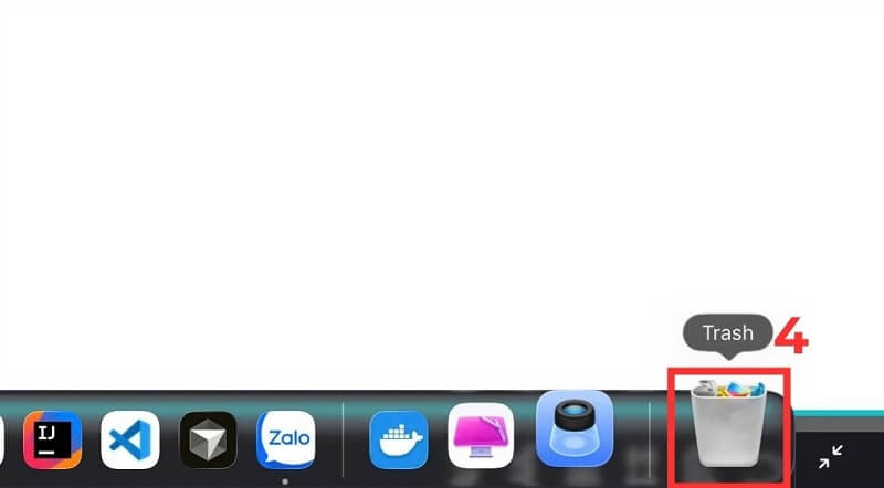 Xoá ứng dụng trên MacBook bằng Finder
