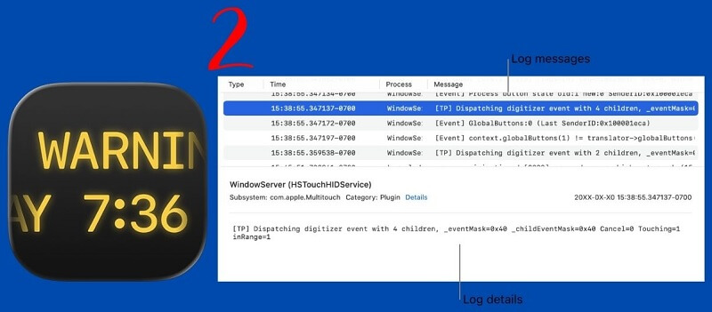 Kiểm tra nhật ký hệ thống (System Log) kiểm tra Kernel Panic