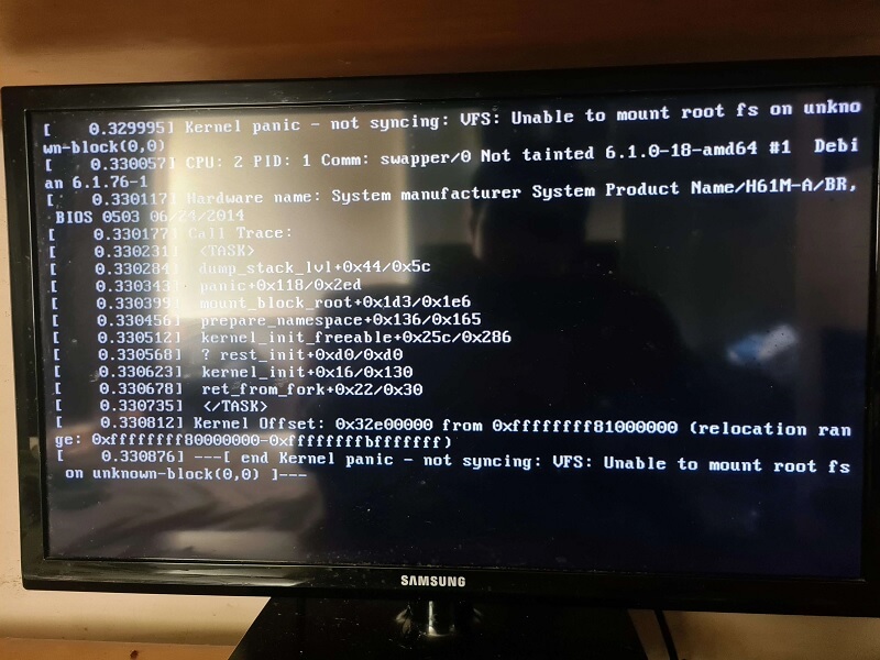 Kernel Panic trên Linux