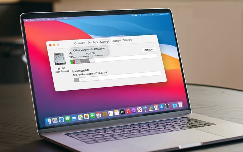 Khắc phục Kernel Panic bằng cách Dọn dẹp và giải phóng dung lượng lưu trữ