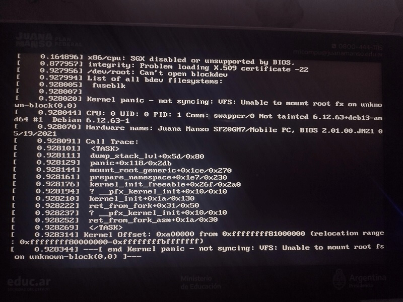 Nguyên nhân dẫn đến lỗi Kernel Panic Lỗi hệ điều hành và tệp hệ thống