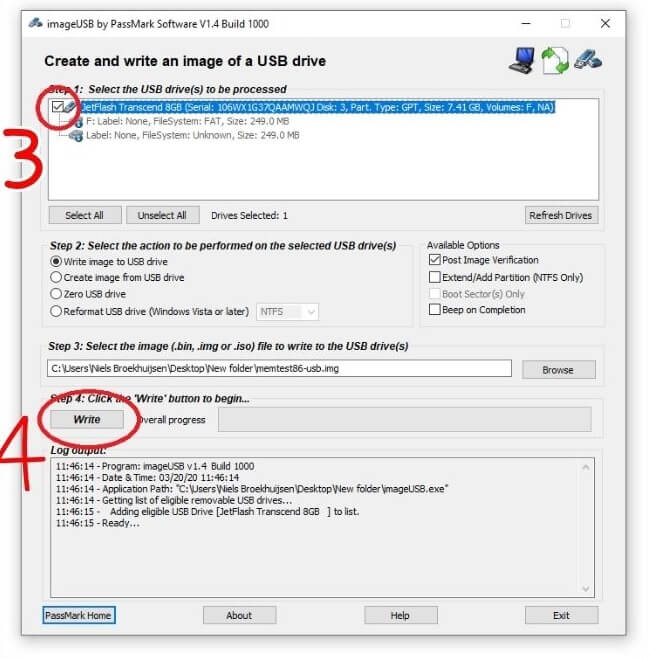 kiểm tra nguyên nhân Kernel Panic qua RAM bằng MemTest86