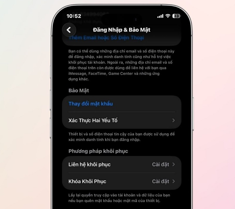 Cách tắt hẳn mã CAPTCHA trên iPhone