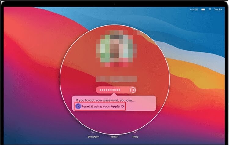 Sửa lỗi MacBook không nhập được mật khẩu bằng cách Reset mật khẩu bằng tài khoản người khác