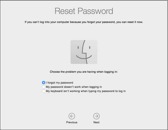 Sửa lỗi MacBook không nhập được mật khẩu bằng cách Reset mật khẩu bằng tài khoản người khác