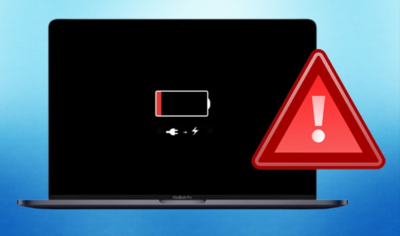 Macbook không sạc được pin