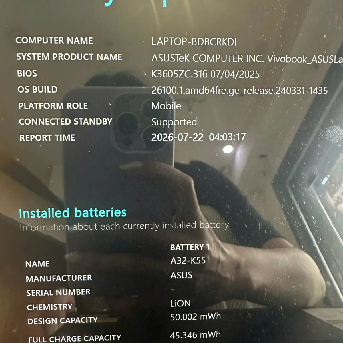 Asus Gaming Vivobook K3605ZC-RP629W I5-12500H/24/512GB RTX3050 4GB Đen Cũ