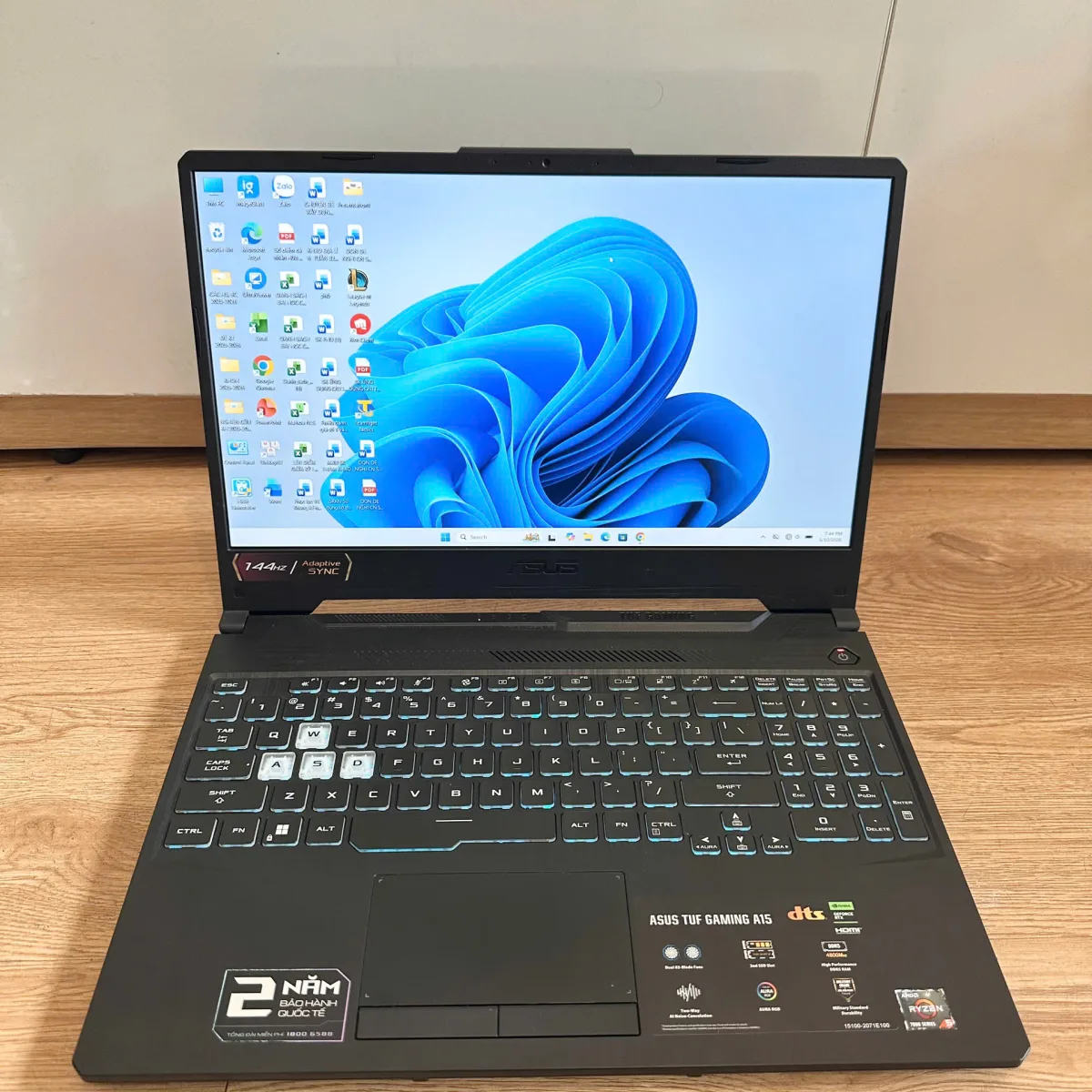 Asus Tuf Gaming A15 FA506NF AMD Ryzen 5-7535HS 16/512GB RTX2050 Đen Cũ