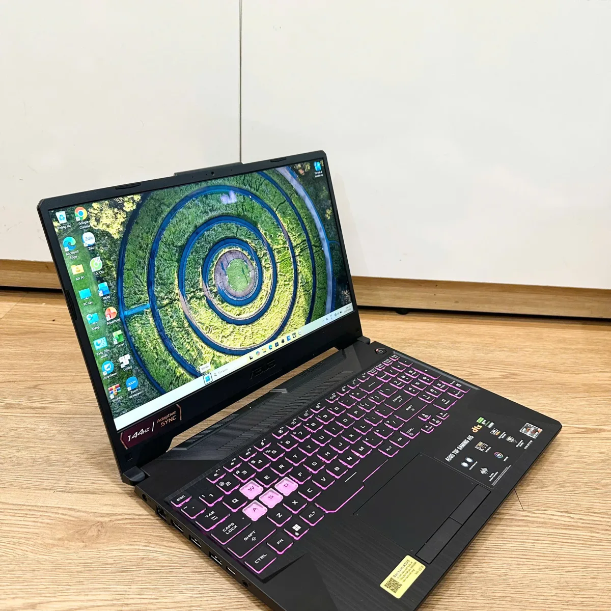 Asus TUF Gaming FA506NCG-HN184W R7-7445HS/16GB/512GB/15.6"/RTX3050 4GB/W11_Đen Cũ Đẹp BH 04/28