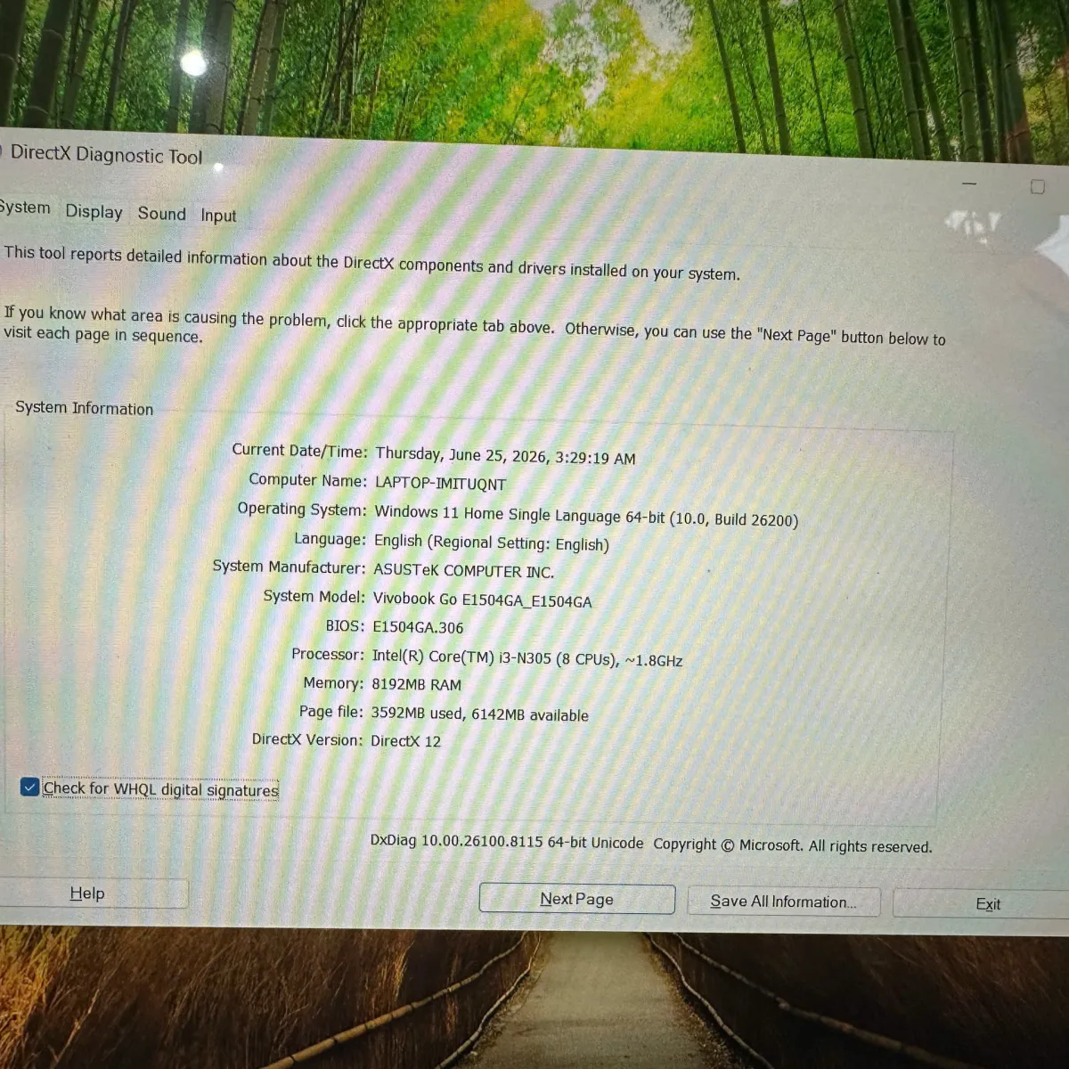 Asus Vivobook E1504GA-BQ1141W I3-N305/8GB/256GB/15.6" FHD/Win11 Bạc Cũ