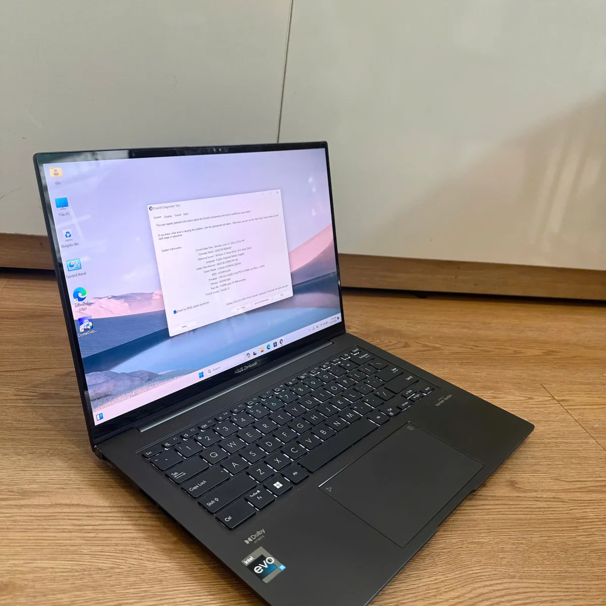 Asus Zenbook 14X UX3404VA I5-13500H/8/512GB 14.5 Inch 2.8K OLED 120Hz Touch Xanh Cũ
