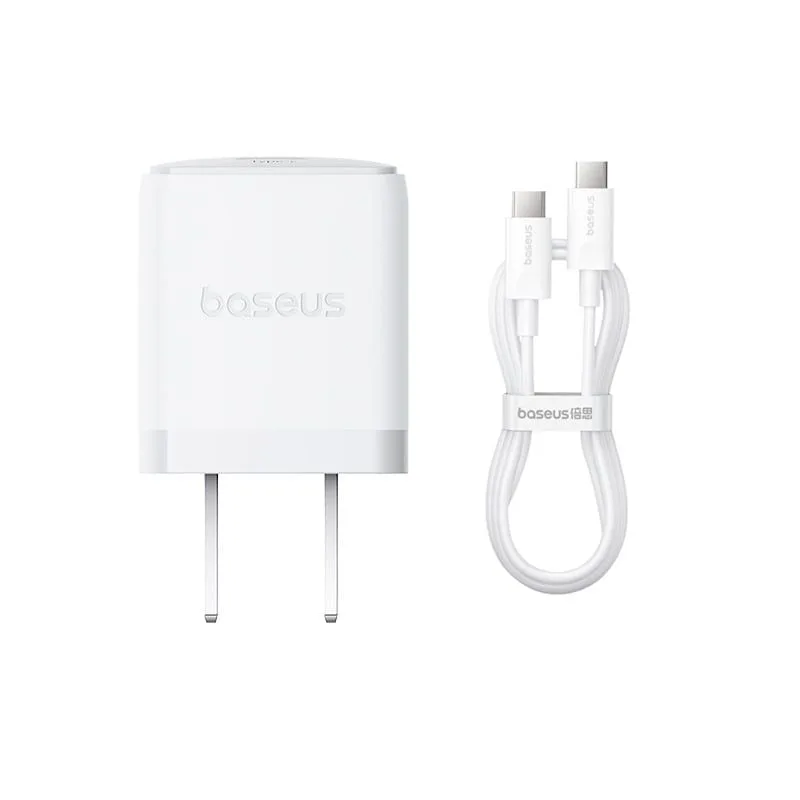 Bộ Sạc Nhanh 20W Baseus Palm USB-C 1M Đen