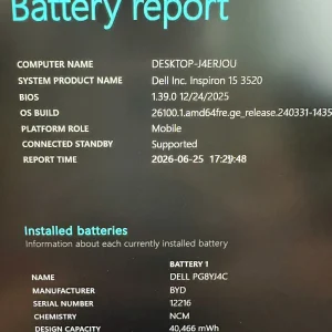 Dell Inspiron 15 3520 I5 1235U/16GB/512GB/15.6"FHD/W11+HS24 Đen Cũ