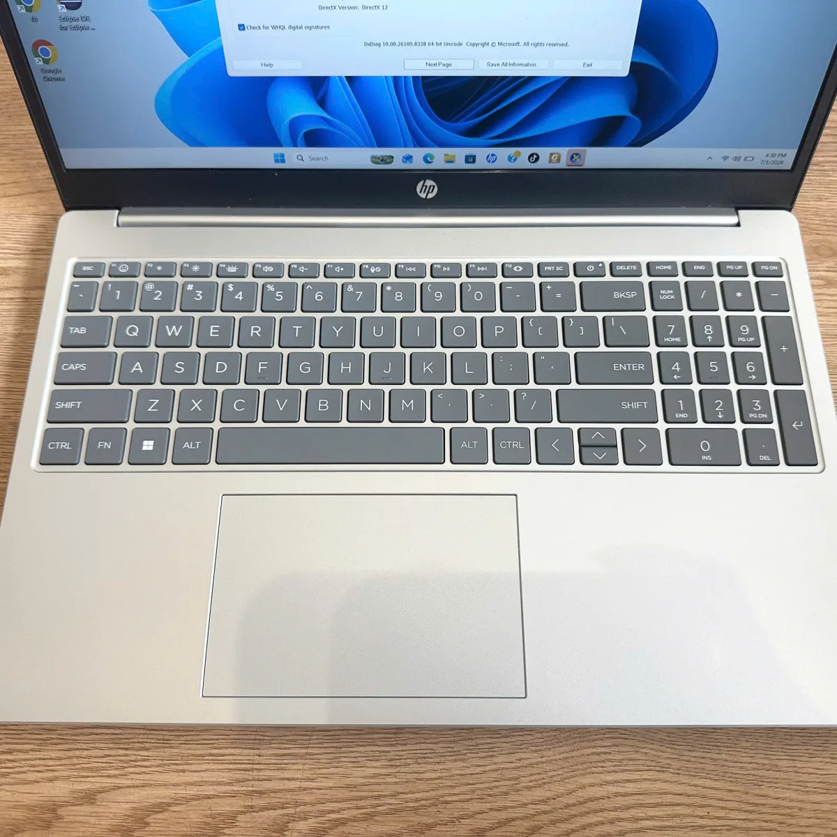 HP 15-fd1058TU U7-155H/AI/16GB/1TB/15.6"FHD/Win11 Bạc Cũ