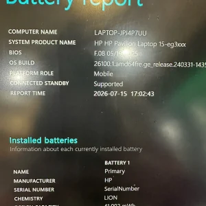 HP Pavilion 15-eg3111TU I5-1335U/16GB/512GB/15.6''FHD/Win11_Bạc