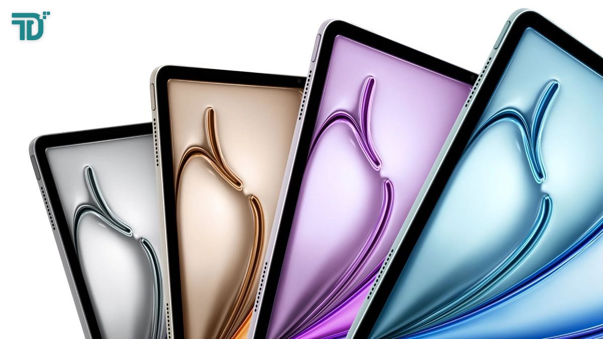 iPad Air 8 M4 13 inch màn hình lớn 4 màu - TuanDigi