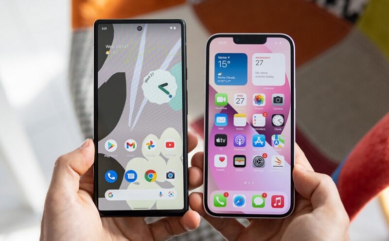 So sánh iPhone iOS và điện thoại chạy hệ điều hành Android