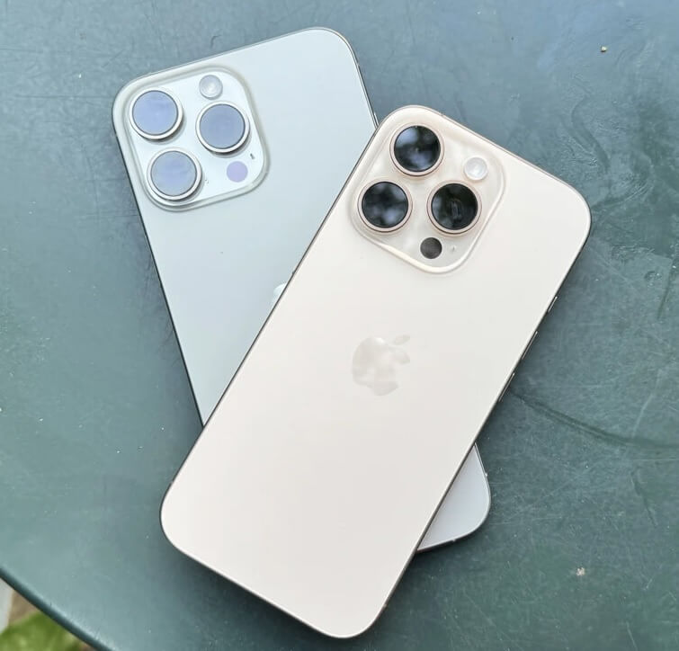 So sánh iPhone 16 Pro Max cũ và iPhone 16 Pro Max mới