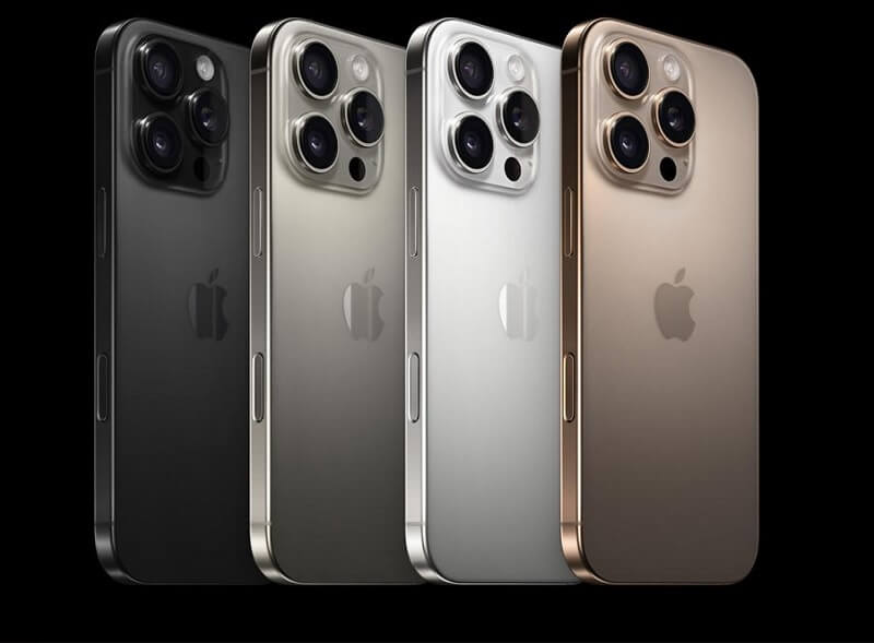 iPhone 16 Pro Max gồm 256GB, 512GB và 1TB