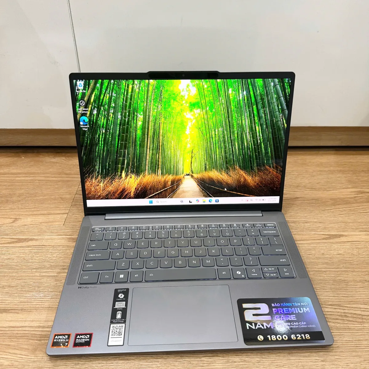 Lenovo IdeaPad Slim 5 OLED 15ARP10 R7 7735HS/32GB/512GB/15.1/Win 11_Xám Cũ đẹp