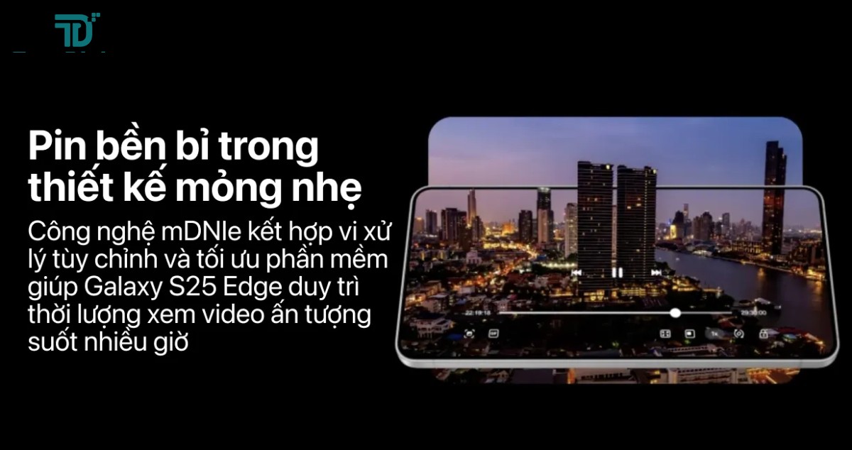 Thiết kế Samsung Galaxy S25 Edge mỏng 5.8mm khung Titan - TuanDigi