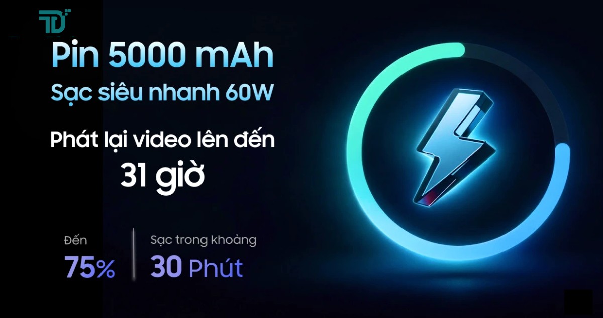 Pin Samsung Galaxy S26 Ultra 5000mAh sạc siêu nhanh 60W - TuanDigi