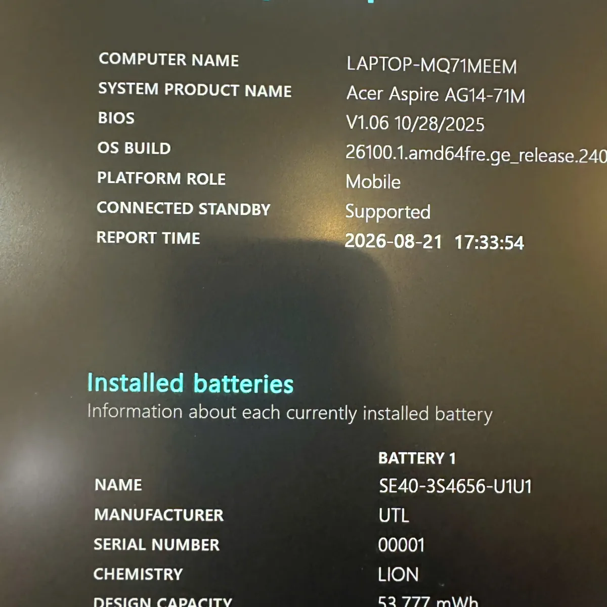 Acer Aspire Go 14 AI AG14-71M-52LH Ultra 5 115U/16GB/512GB/14" FHD+/Win11 Xám Cũ đẹp