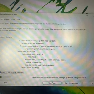Acer Aspire Lite 16 AI AL16-71P-5674 Ultra5 125H/16GB/512GB/16"/W11 Bạc Cũ