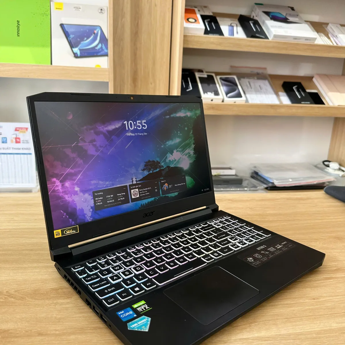 Laptop Acer Nitro 5 AN515-57-51G6 I5 11400H 16/512 RTX 3050 4GB Đen Cũ