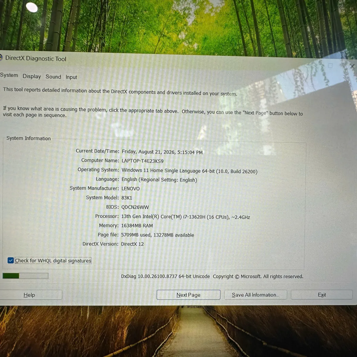 Lenovo Ideapad Slim 3 - 15IRH10 i7 13620H/16GB/512GB/15.3"FHD/Win11 Xám Cũ