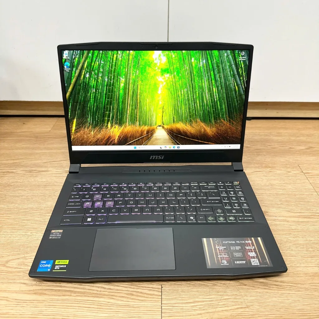 MSI Gaming Katana 15 HX B14WEK-286VN I5 14450HX/AI/16G/512G/15.6"/RTX5050/W11 Cũ đẹp