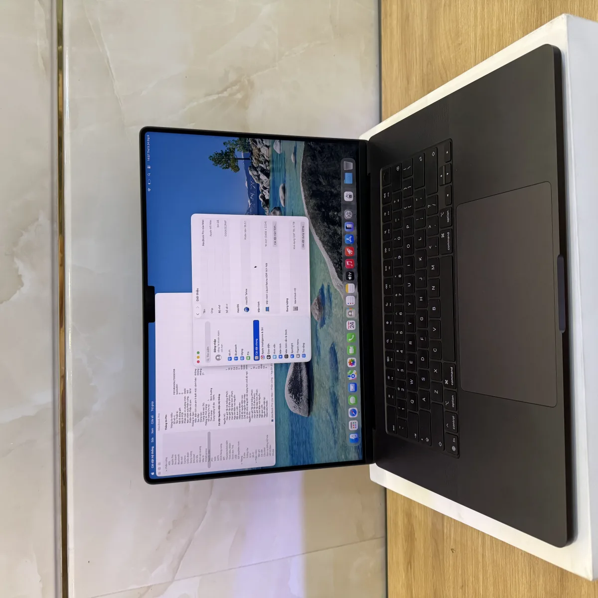 MacBook Pro 16 Inch M5 Max 2026 18CPU/40GPU - 64GB/4TB Màn Nano Đen 99%