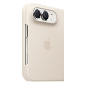 Mặt lưng ốp Lưng iPhone Duo Be Cát, phần khuyết cho nút sườn Mặt lưng ốp Lưng iPhone Duo Be Cát, phần khuyết cho nút sườn